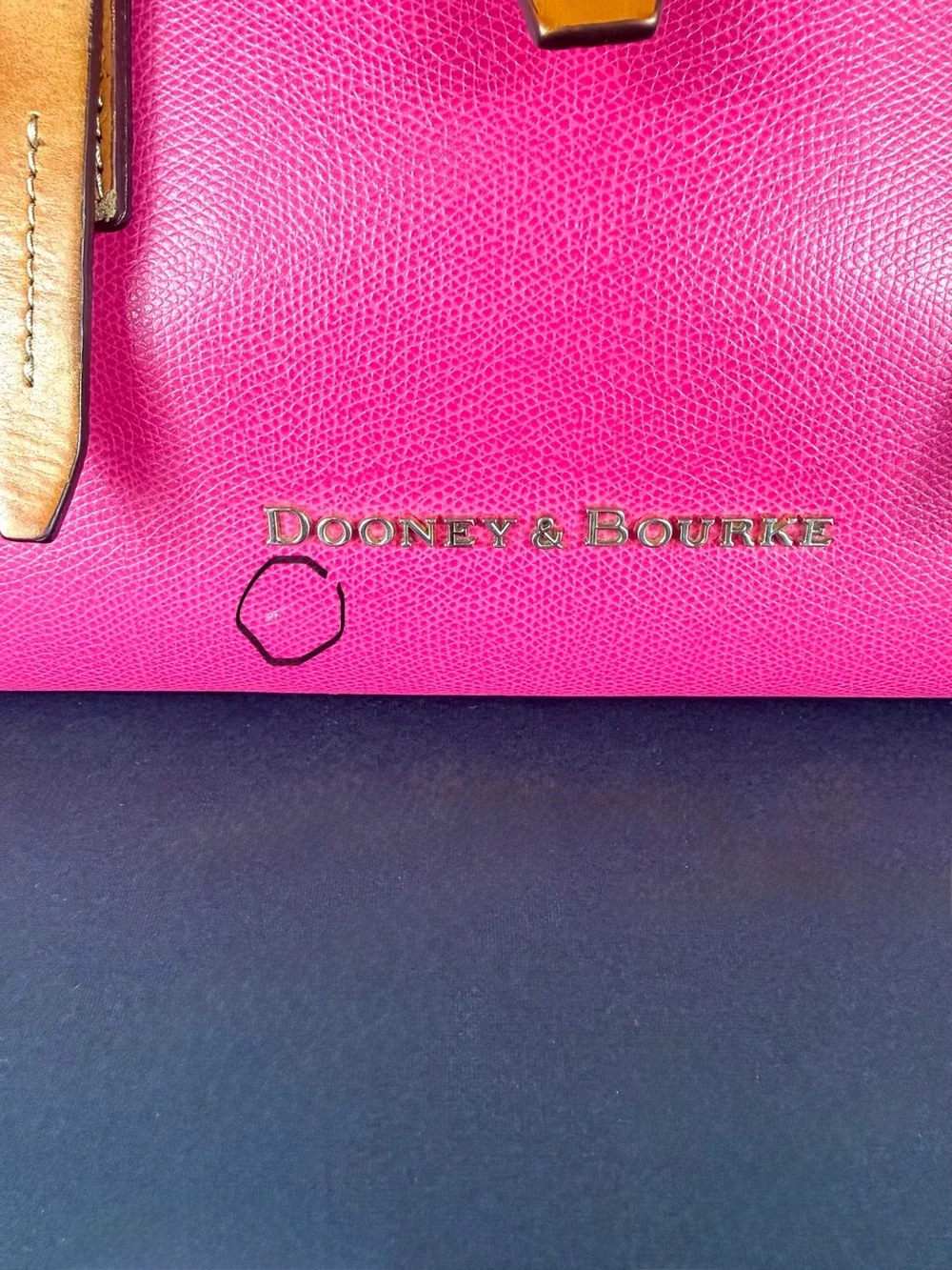 Dooney & Bourke Miller Satchel Fuchsia